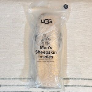 UGG Men's Sheepskin Insoles in Natural Beige